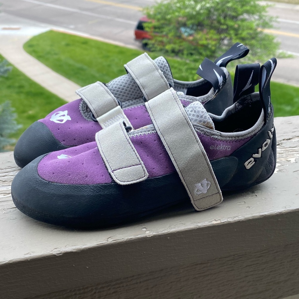 Evolv Elektra Women’s Rock Climbing Shoe (Violet) US 7.5 / EU 38